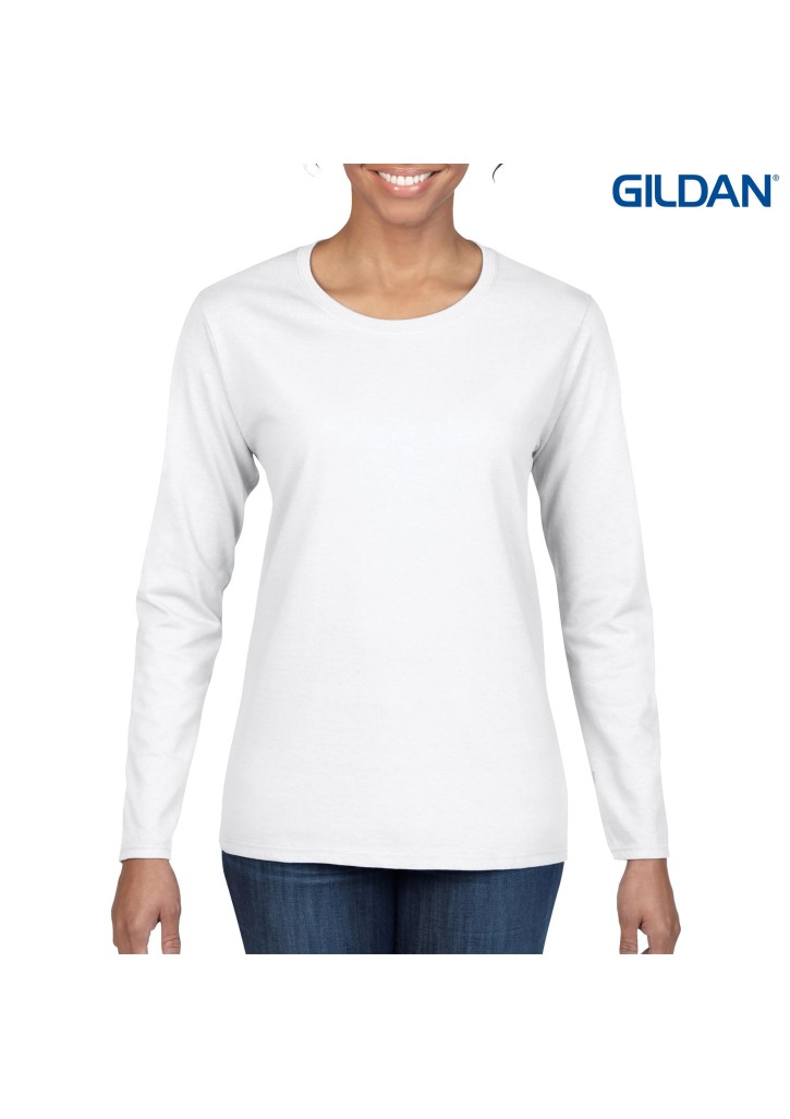 Gildan Heavy Cotton Ladies Long Sleeve T-Shirt