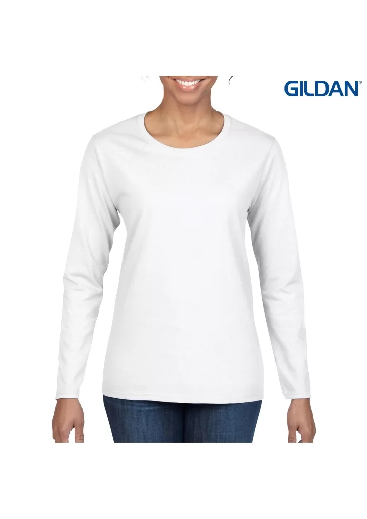 Gildan Heavy Cotton Ladies Long Sleeve T-Shirt