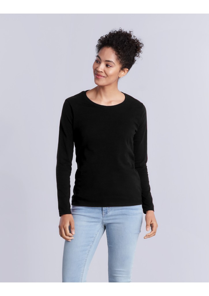 Gildan Heavy Cotton Ladies Long Sleeve T-Shirt