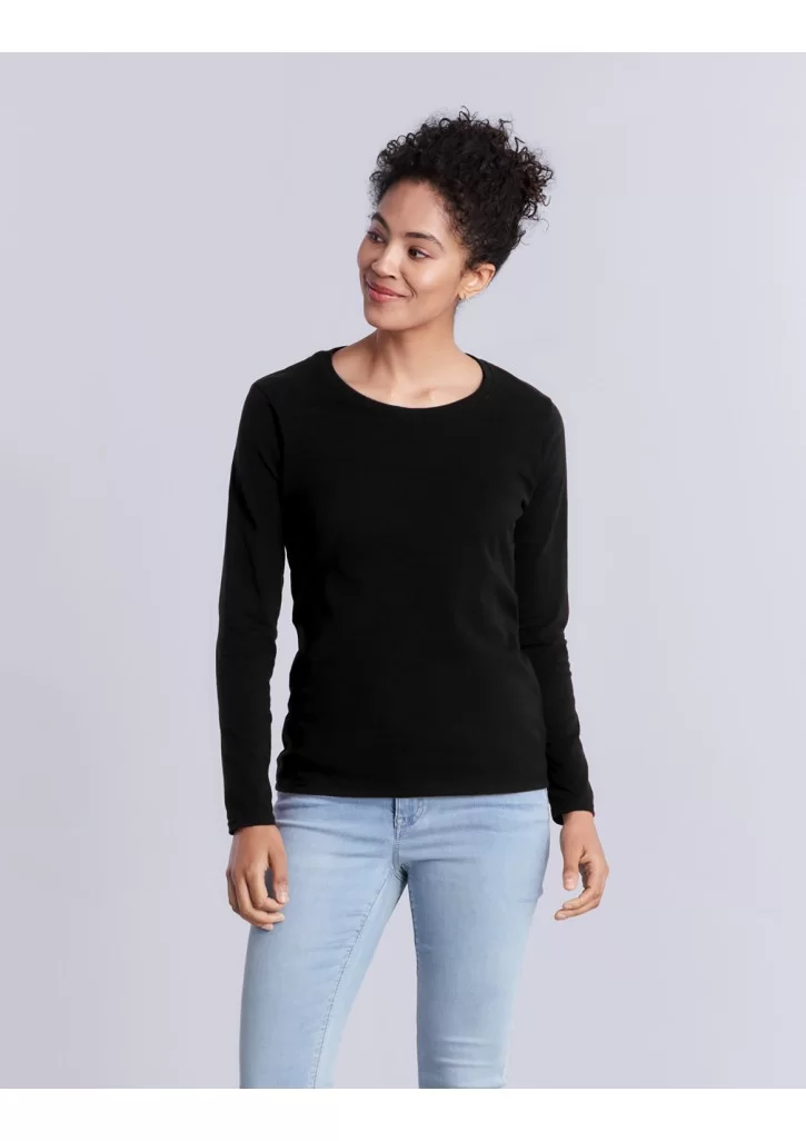 Gildan Heavy Cotton Ladies Long Sleeve T-Shirt