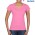 Gildan Softstyle Ladies V-Neck T-Shirt - Azalea