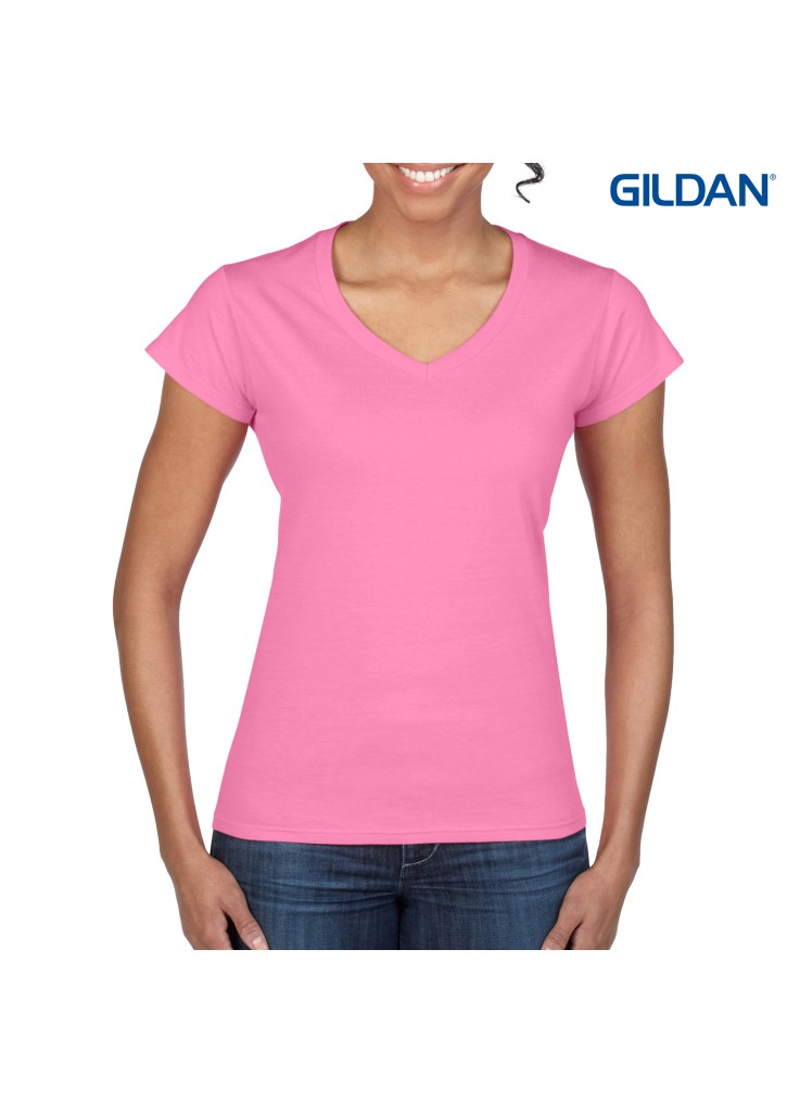 Gildan Softstyle Ladies V-Neck T-Shirt