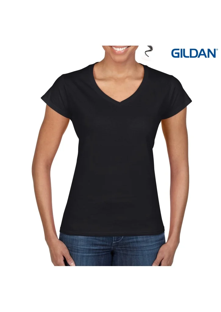 Gildan Softstyle Ladies V-Neck T-Shirt