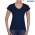 Gildan Softstyle Ladies V-Neck T-Shirt - Navy
