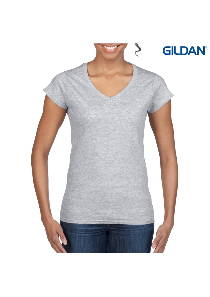 Gildan Softstyle Ladies V-Neck T-Shirt