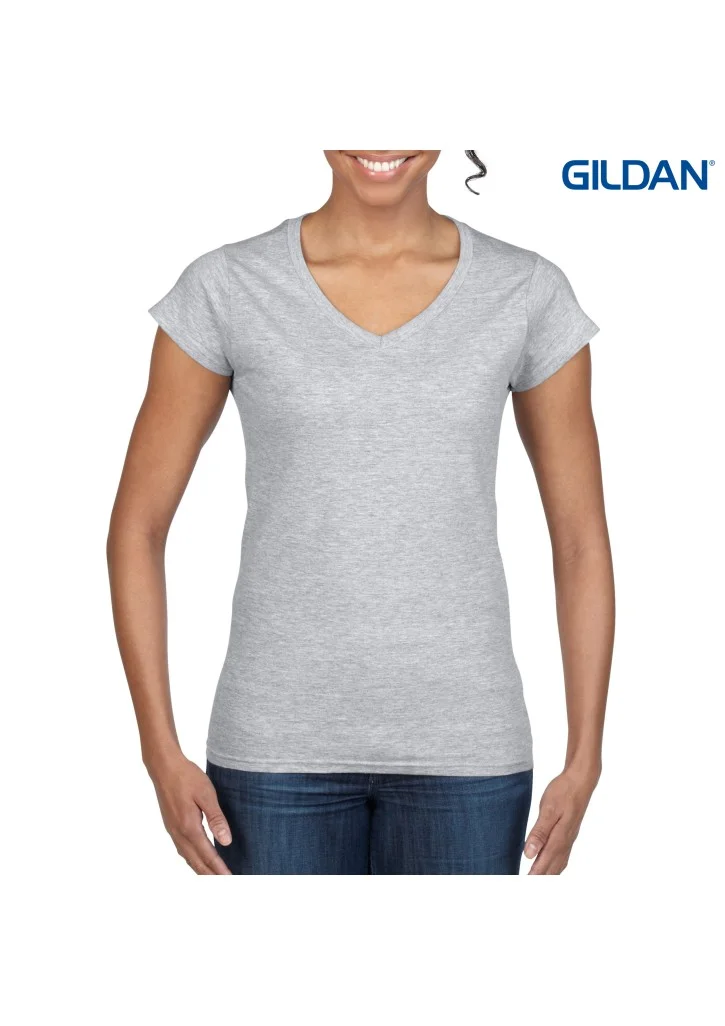 Gildan Softstyle Ladies V-Neck T-Shirt