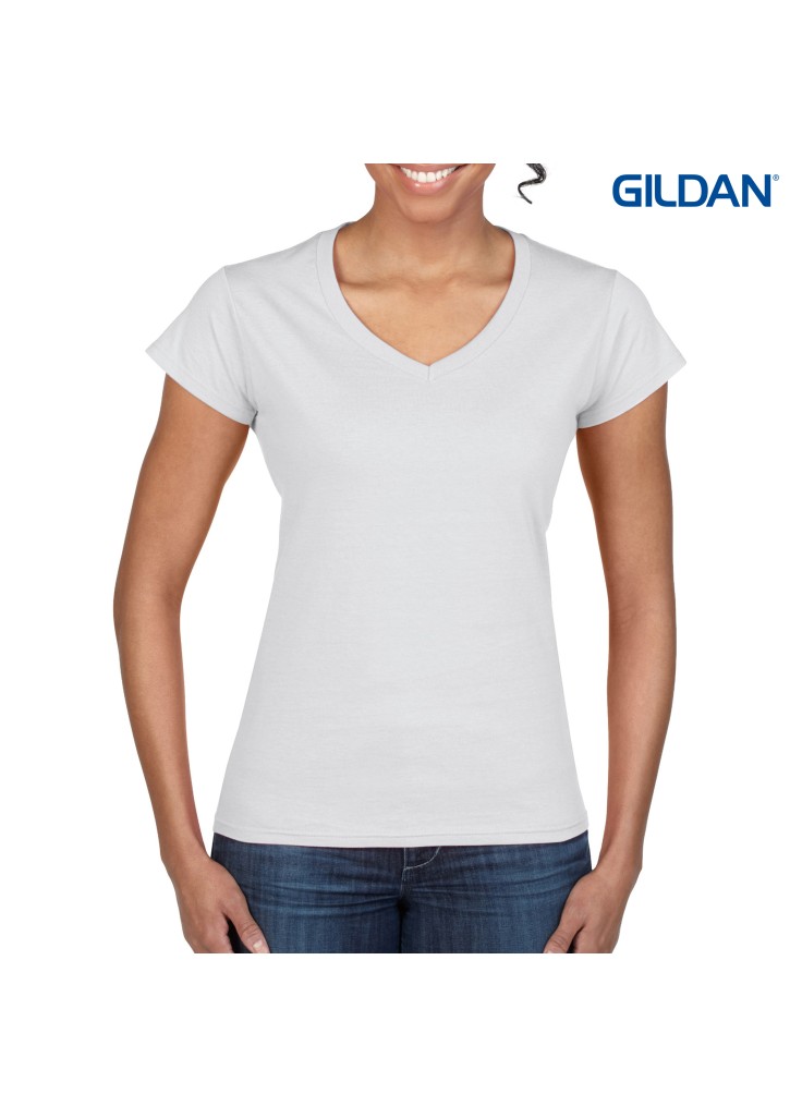 Gildan Softstyle Ladies V-Neck T-Shirt