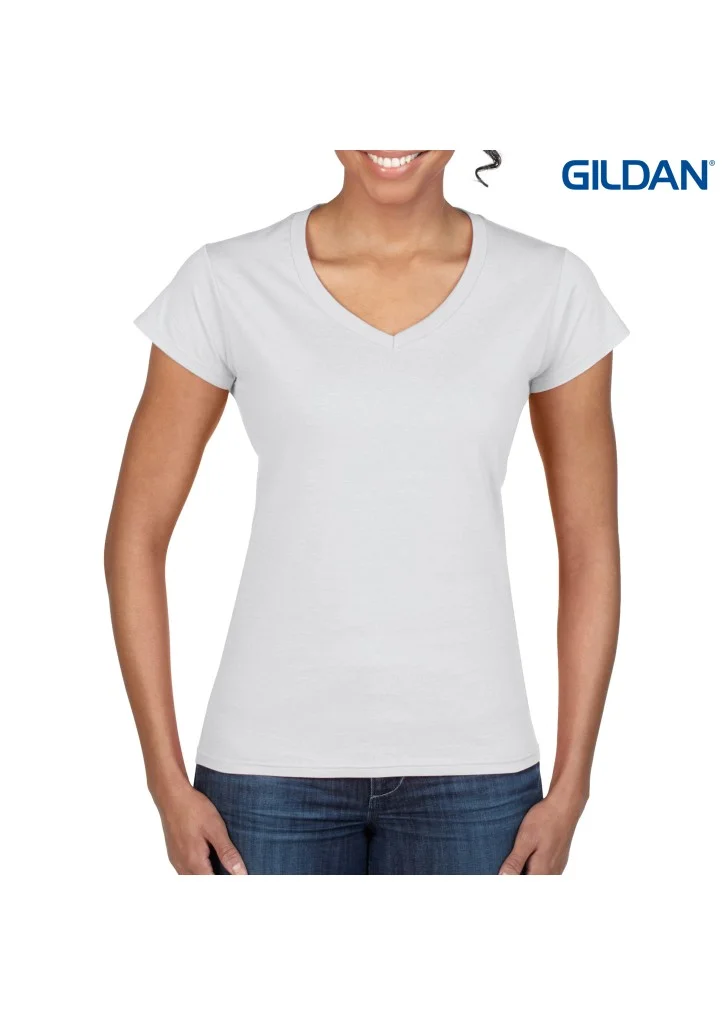 Gildan Softstyle Ladies V-Neck T-Shirt