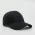 6 Panel Brushed Cotton - Black