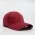 6 Panel Brushed Cotton - Burgundy