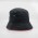 Sandwich Bucket Hat - Black Red