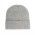 Cuffed Knitted Beanie - Grey Melange