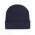 Cuffed Knitted Beanie - Navy