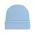 Cuffed Knitted Beanie - Sky