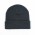 Cuffed Knitted Beanie - Steel