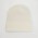 Cuffed Knitted Beanie - White