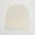 Cuffed Knitted Beanie - White