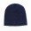 Cable Knit Fleece Beanie - Navy