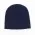 Cable Knit Fleece Beanie - Navy