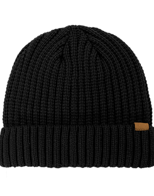 Rib Knitted Cuffed Beanie