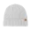 Rib Knitted Cuffed Beanie - White
