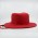 Safari Wide Brim Hat - Red