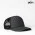 U15502 UFlex Snap Back Trucker - Charcoal/Black Mesh