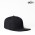 U15604 UFlex Flat Peak 6 Panel Fitted - Black