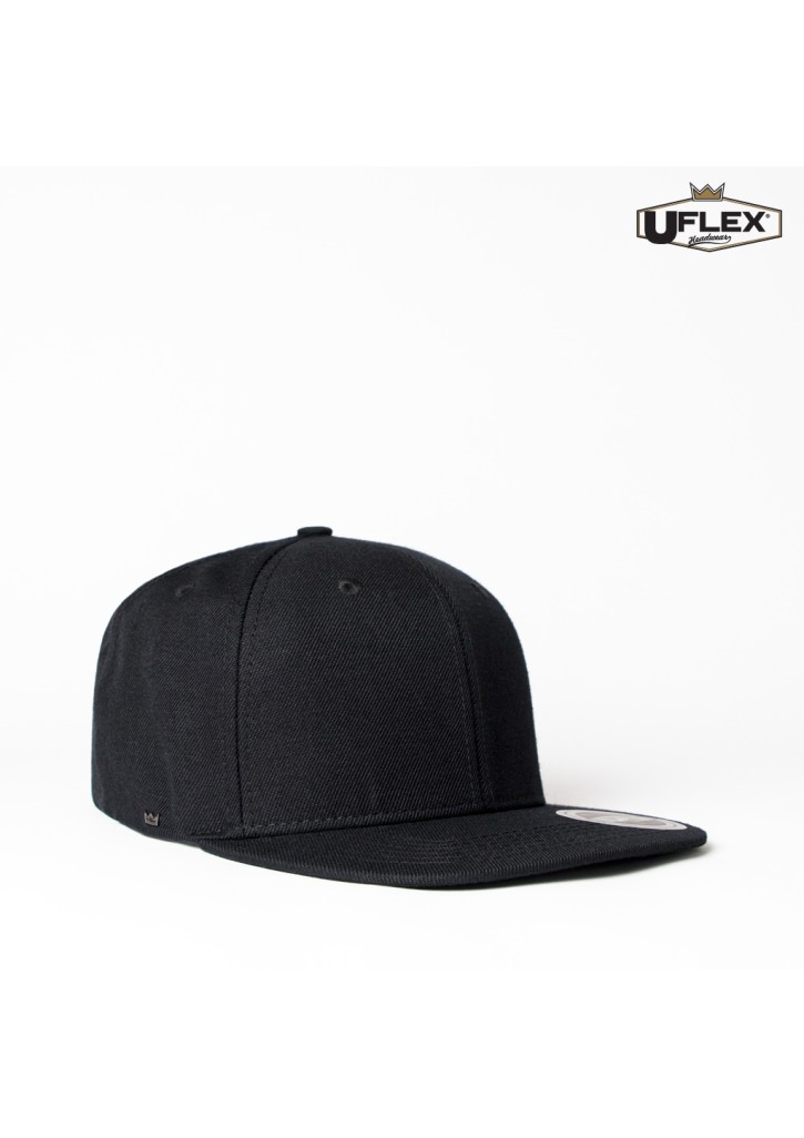 U15604 UFlex Flat Peak 6 Panel Fitted