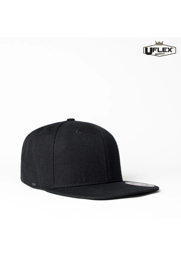 U15604 UFlex Flat Peak 6 Panel Fitted