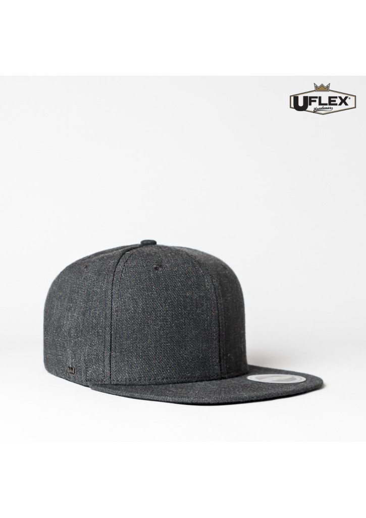 U15604 UFlex Flat Peak 6 Panel Fitted