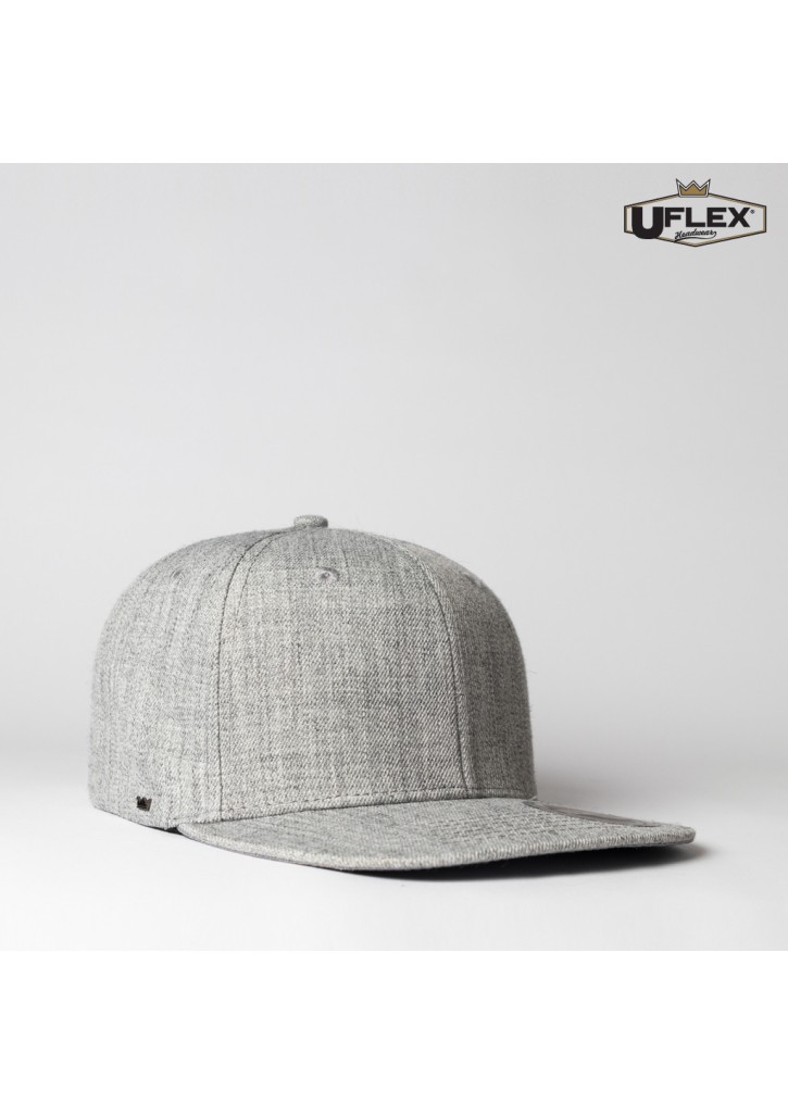 U15604 UFlex Flat Peak 6 Panel Fitted