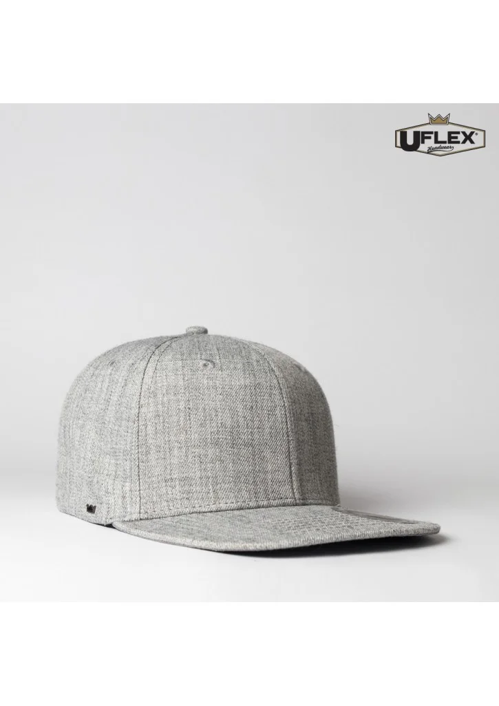 U15604 UFlex Flat Peak 6 Panel Fitted