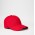 U20608RC UFlex 6 Panel Recycled Cotton Baseball Cap - Red