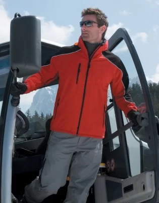 Result Adult Ice Fell Hooded Softshell Jacket
