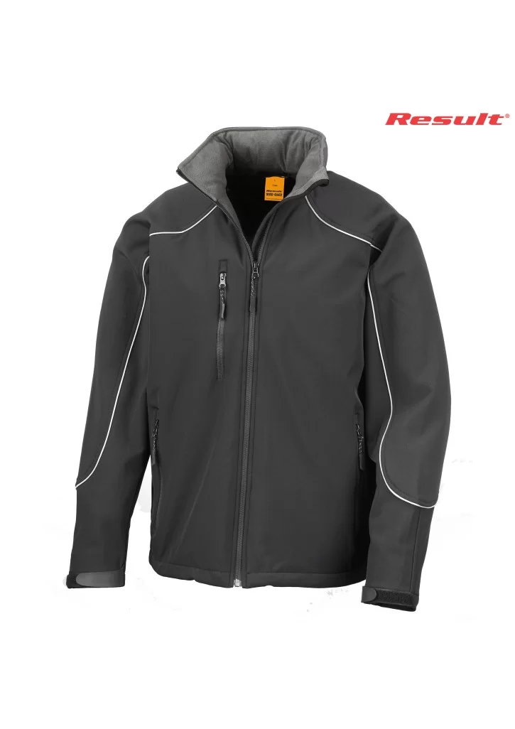Result Adult Ice Fell Hooded Softshell Jacket Result Adult Ice Fell Hooded Softshell Jacket