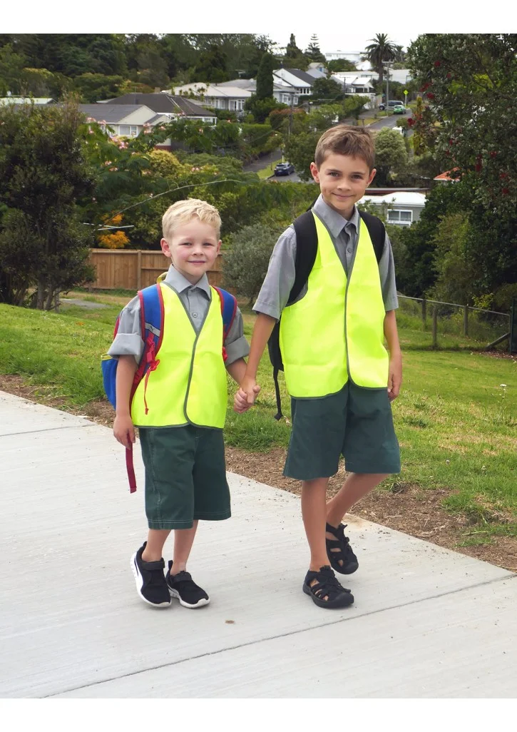 Workguard Hi Visibility Youth Safety Vest Day Wear Only Workguard Hi Visibility Youth Safety Vest Day Wear Only