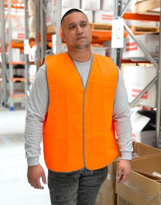 Workguard Hi Visibility Safety Vest Day Wear Only
