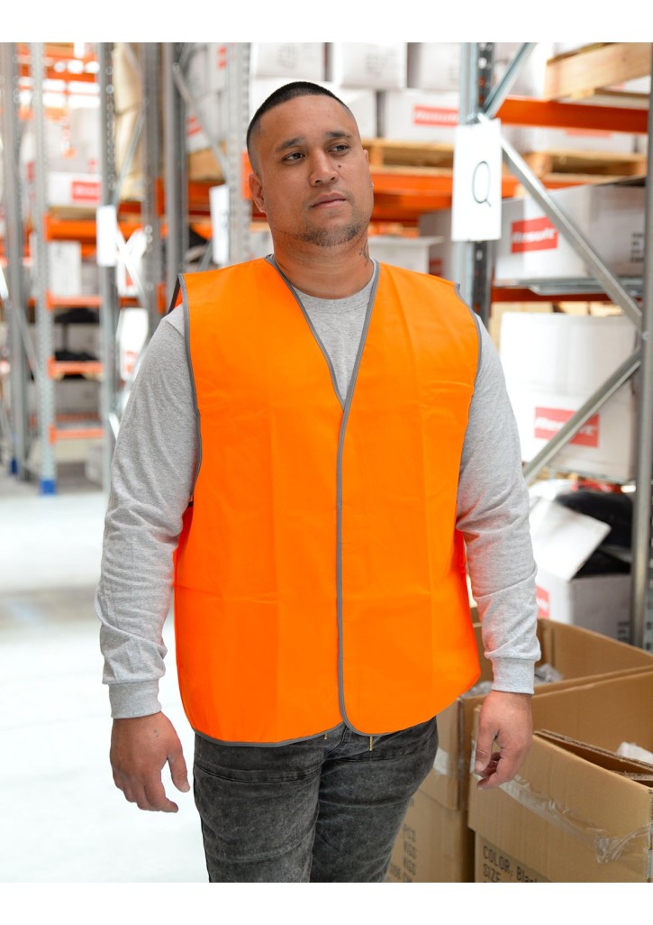 Workguard Hi Visibility Safety Vest Day Wear Only Workguard Hi Visibility Safety Vest Day Wear Only