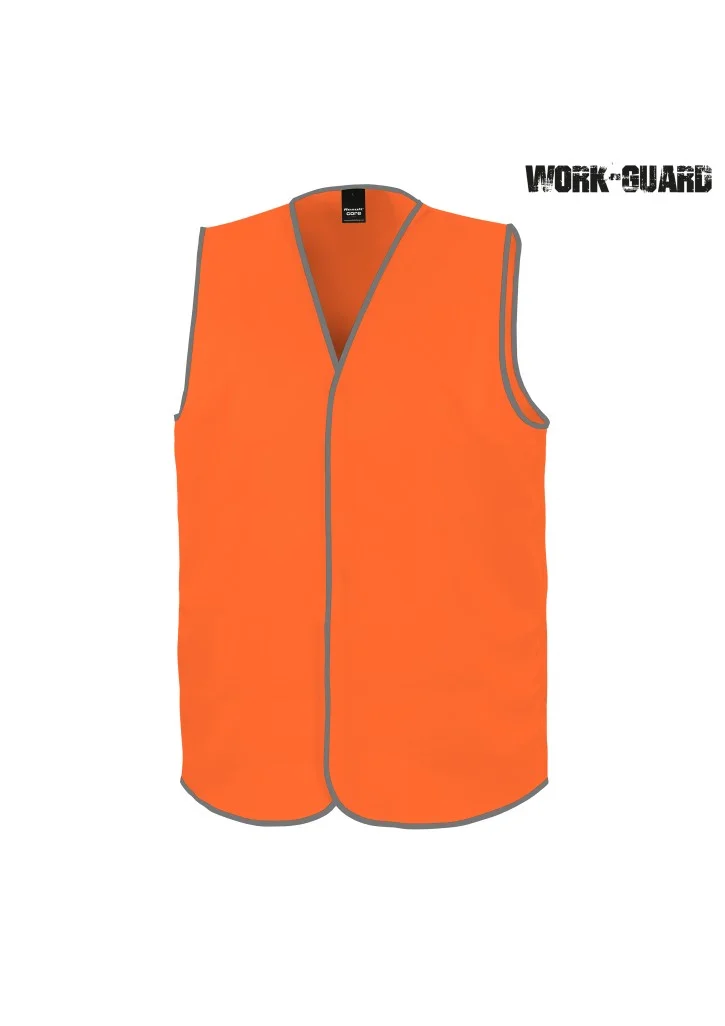 Workguard Hi Visibility Safety Vest Day Wear Only Workguard Hi Visibility Safety Vest Day Wear Only