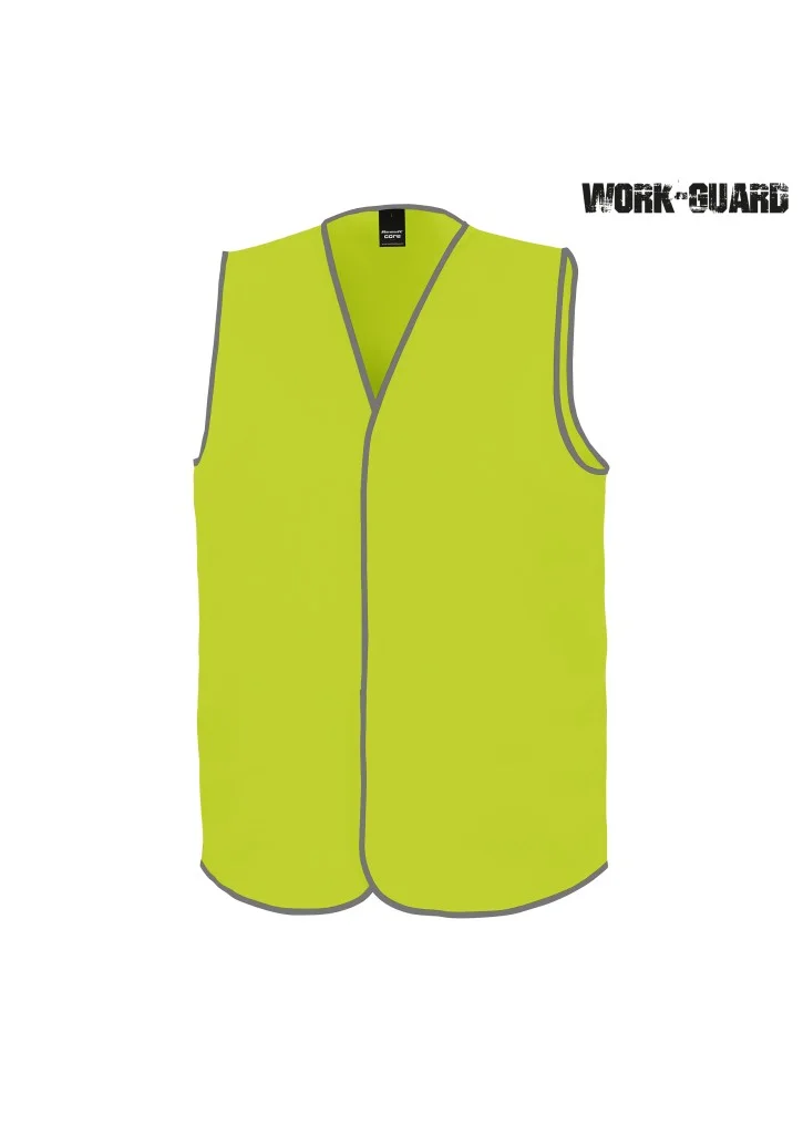 Workguard Hi Visibility Safety Vest Day Wear Only Workguard Hi Visibility Safety Vest Day Wear Only