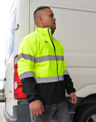 Workguard Printable D/N Safety Softshell Jacket