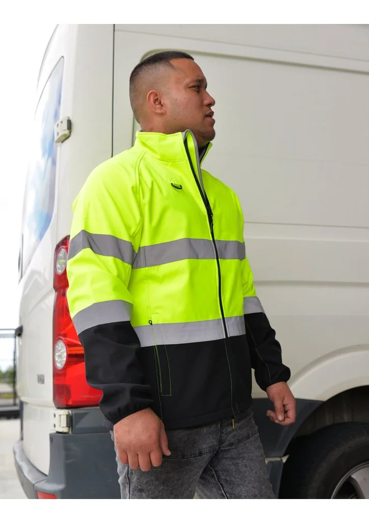 Workguard Printable D/N Safety Softshell Jacket Workguard Printable D/N Safety Softshell Jacket