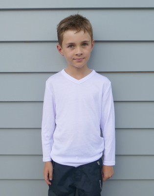 Workguard Youth Longsleeve V Neck Thermal