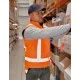 Workguard Reversible Fleece Lined Safety Vest Day/Night Workguard Reversible Fleece Lined Safety Vest Day/Night