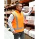 Workguard Reversible Fleece Lined Safety Vest Day/Night Workguard Reversible Fleece Lined Safety Vest Day/Night