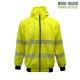 Work-Guard Recycled Hi Vis Day/Night Zipped Hoodie