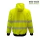 Work-Guard Recycled Hi Vis Day/Night Zipped Hoodie
