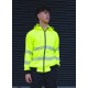 Work-Guard Recycled Hi Vis Day/Night Zipped Hoodie