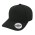 UFlex High Profile 5 Panel Snap Back - Black